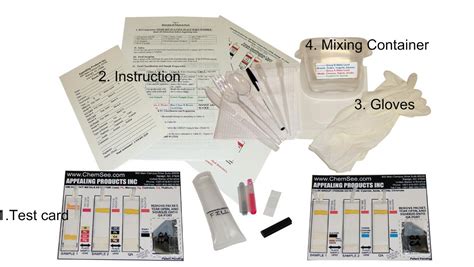 poison testing kits.